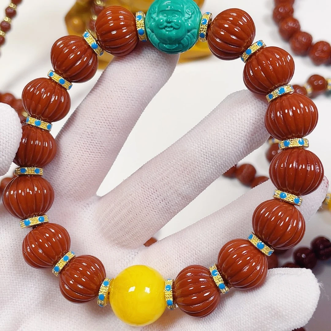 猴头核桃吊坠猴头