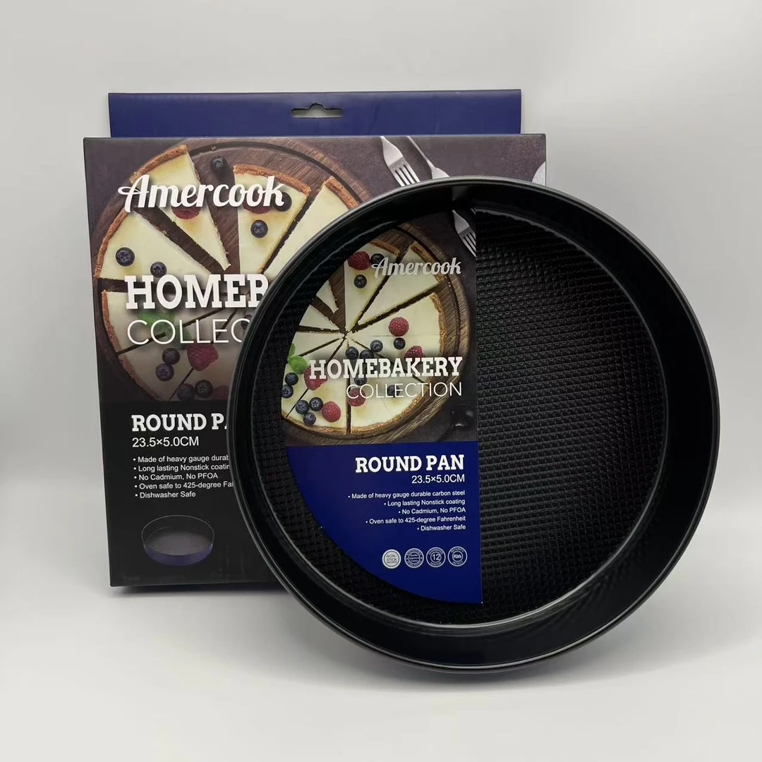 精品礼盒装圆形蛋糕烘焙烤盘蛋糕模具