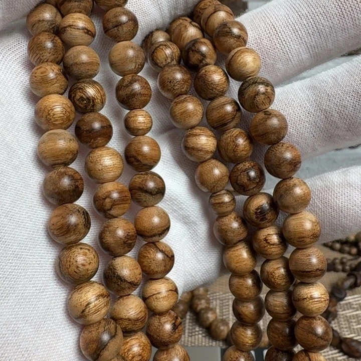 沉香手串加里曼丹多圈沉香手串0.8规格25.2克