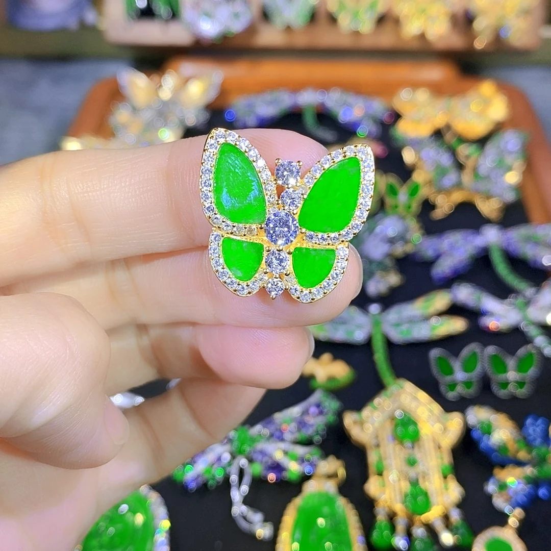 吊坠(不含链)合金翡翠