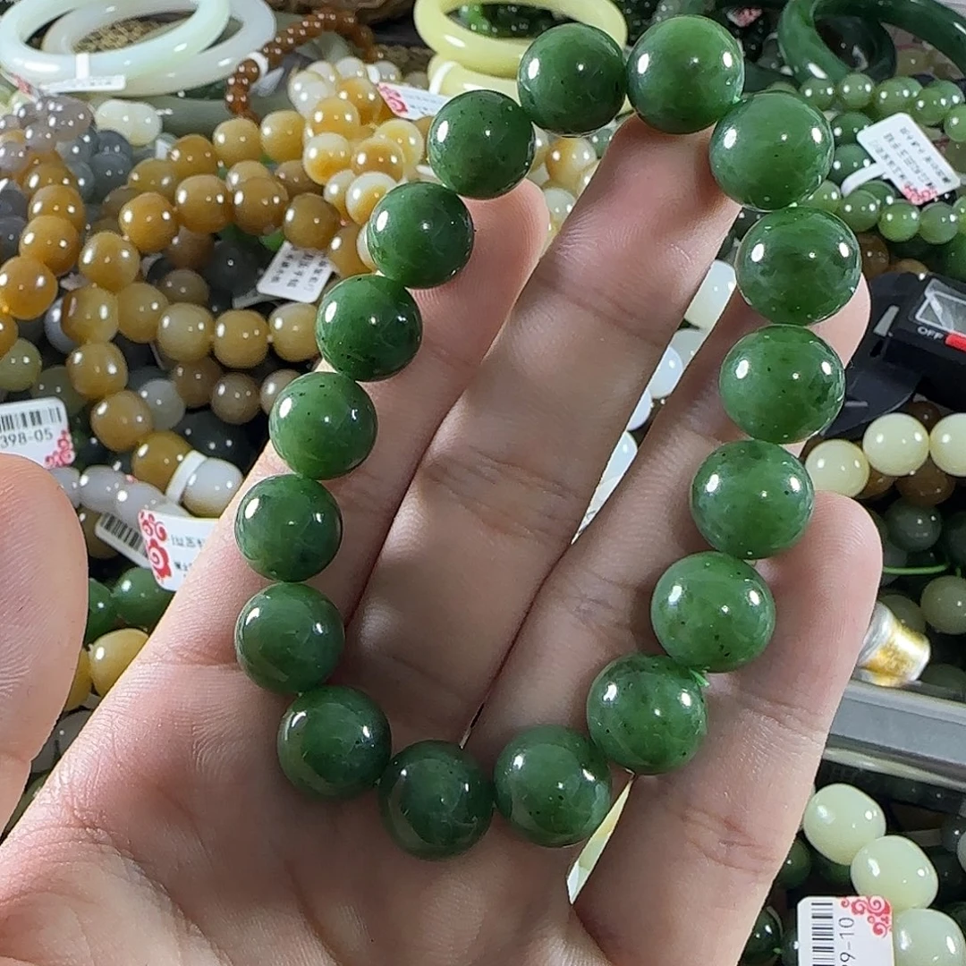 和田玉未镶嵌手链260