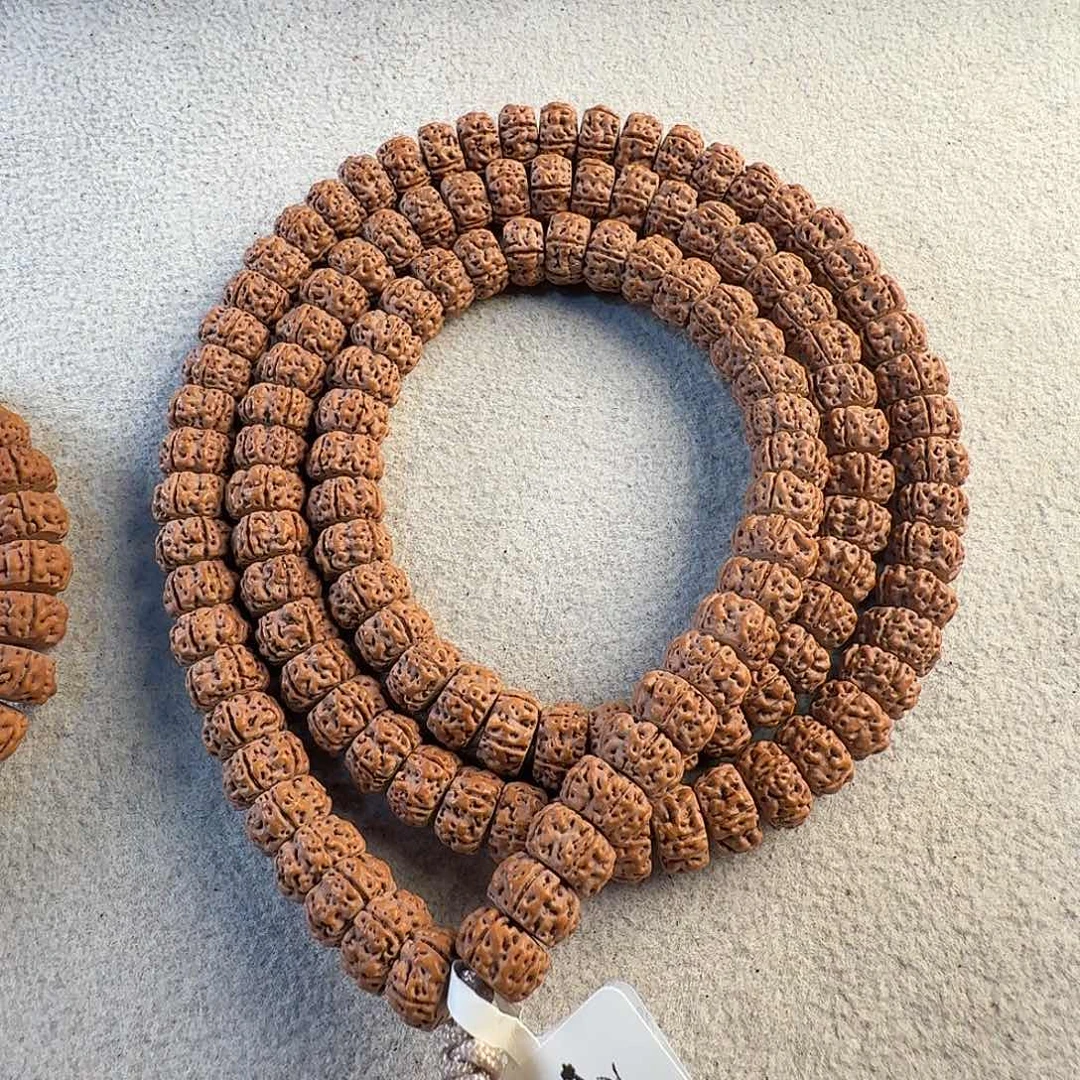 金刚菩提吊坠薄切五星盘龙