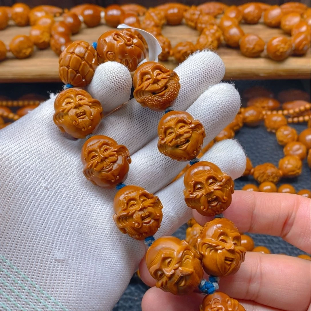 手串/手链橄榄核许静健2.1铁核，殷派十八罗汉