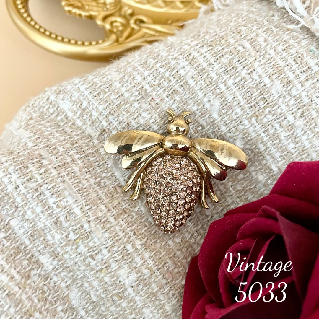 铜合金胸针 复古经典百搭气质典雅胸针~5033