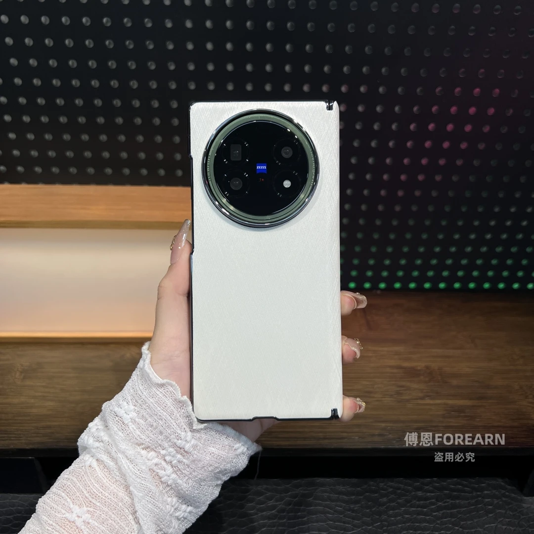 适用于vivoXFold5手机壳vivo xfold5折叠屏保护套款金丝中轴超薄