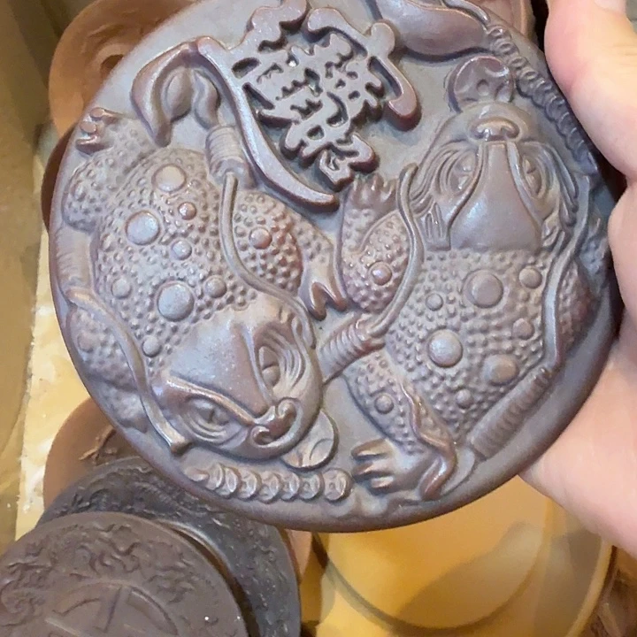 紫砂茶宠雕塑瑕疵茶宠