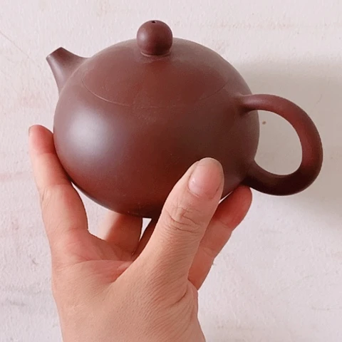 茶杯绿泥宜兴紫砂全手工制作福利回馈
