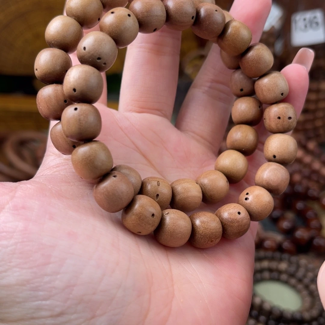 檀香木手串/手链虫漏69