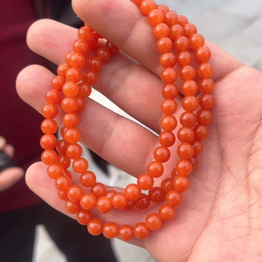 南红玛瑙颈饰未镶嵌保山南红项链多样性发货（拍一发一）