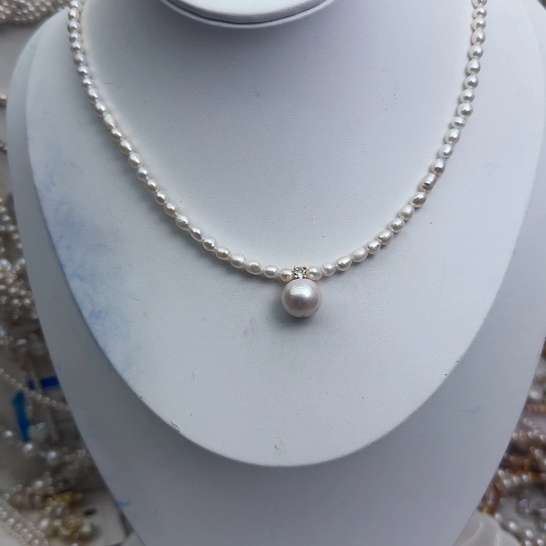 淡水珍珠颈饰未镶嵌
