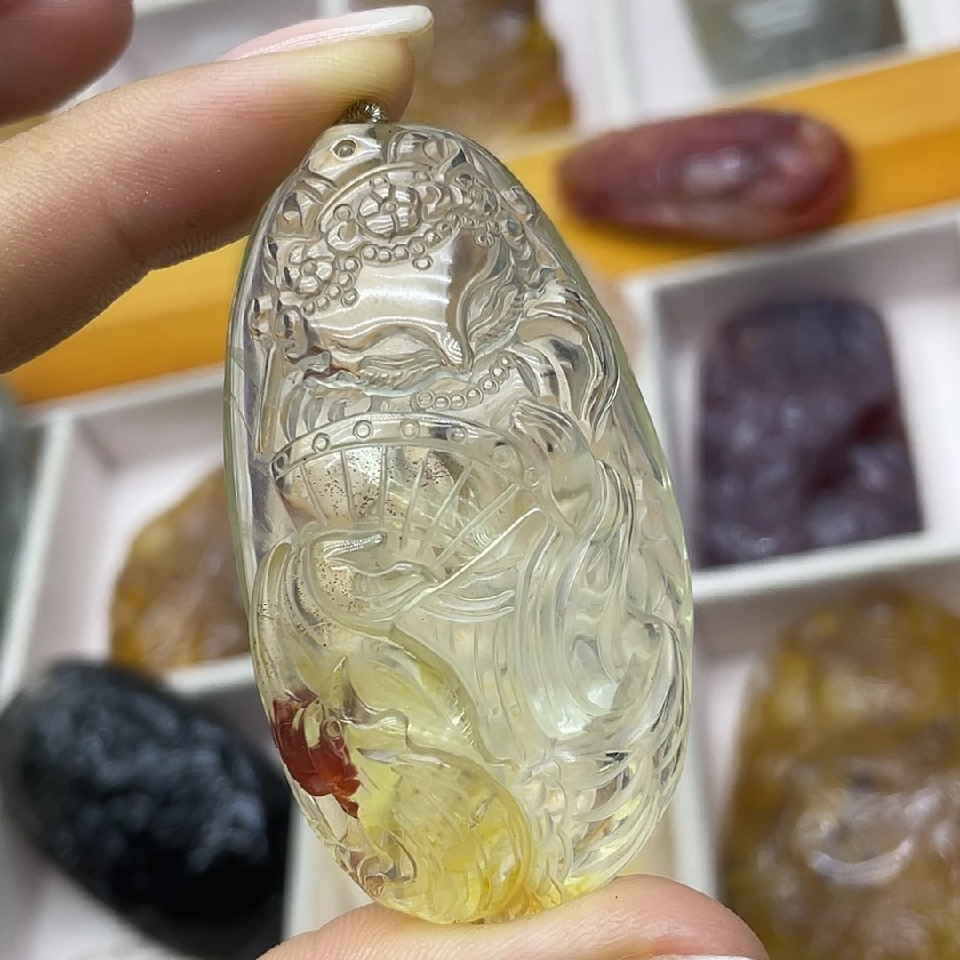 颈饰未镶嵌水晶天然