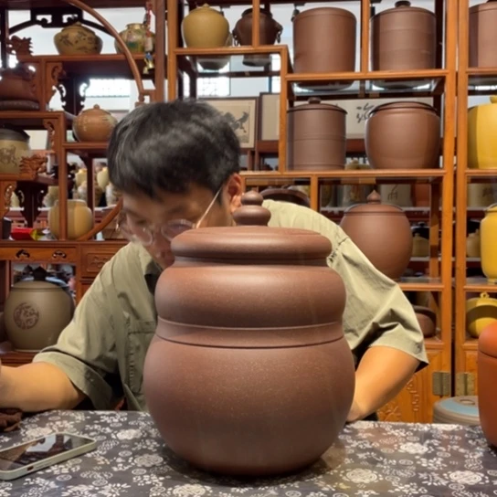 紫砂茶叶罐茶叶罐