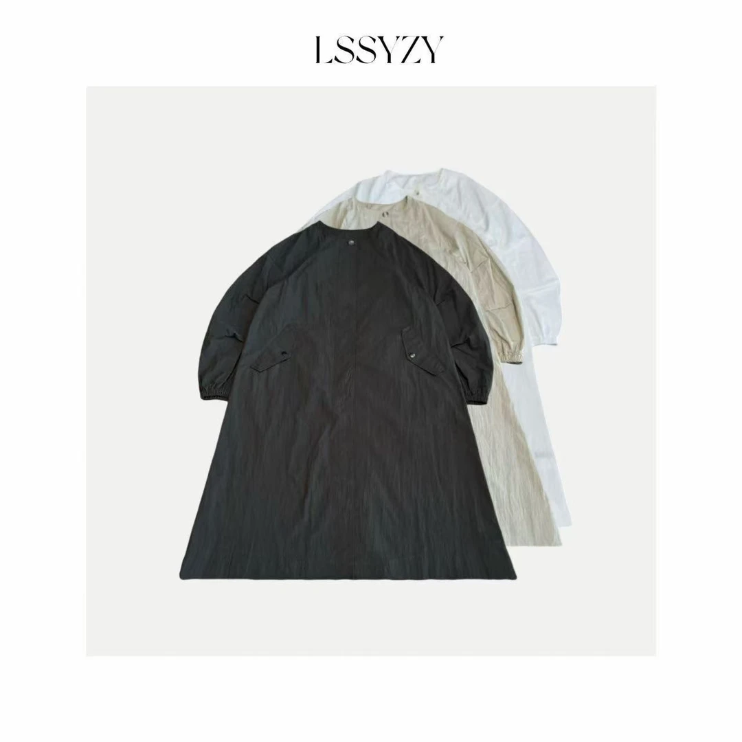 小众设计师款春季长袖风衣528W#