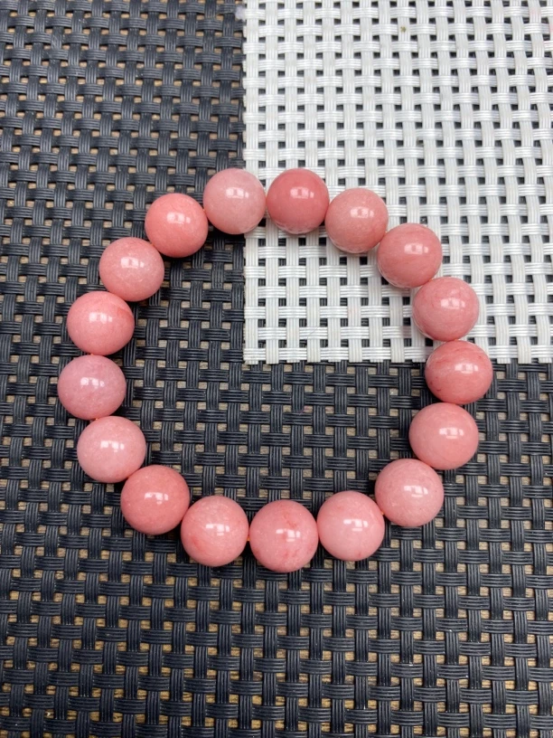粉色12mm手串223