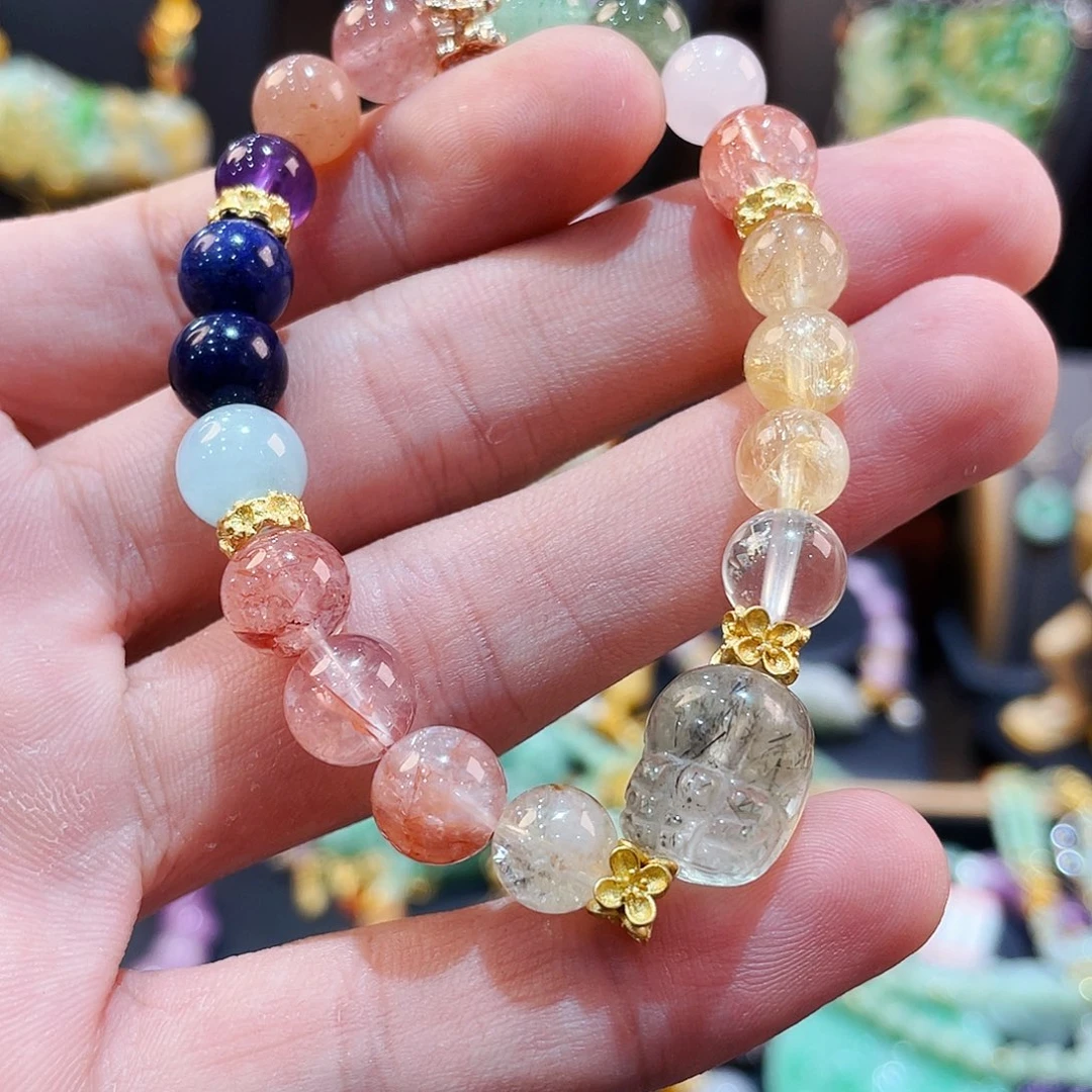 水晶手链未镶嵌水晶