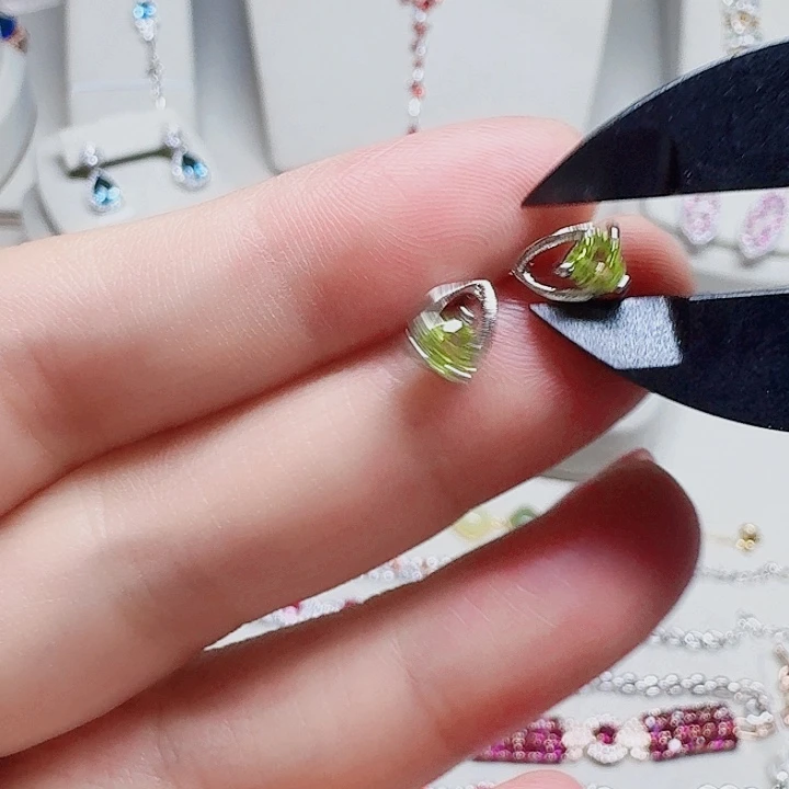 吊坠925银合成立方氧化锆