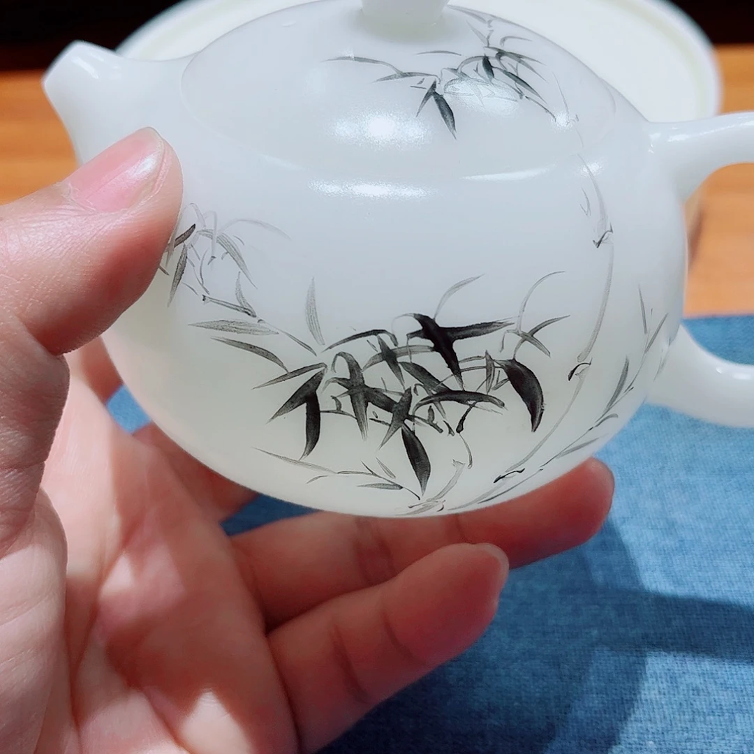 陶瓷手绘素烧璞玉190cccc