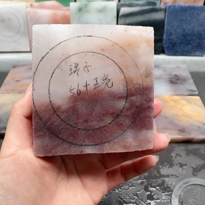 【闪购商品】石英质玉（金丝玉）手镯未镶嵌瑞*吖加工定制