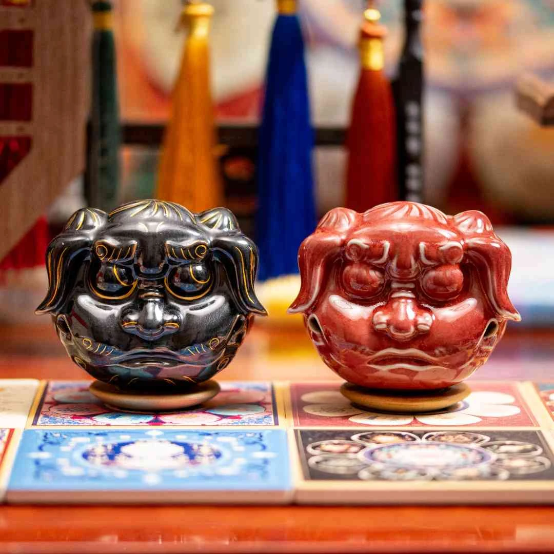 兰州市博物馆文创 × 兰小五钧瓷香炉 工艺品家居摆件特色文创精品