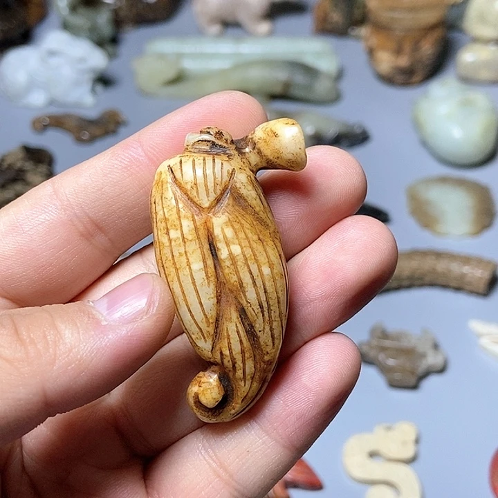 和田玉未镶嵌颈饰29