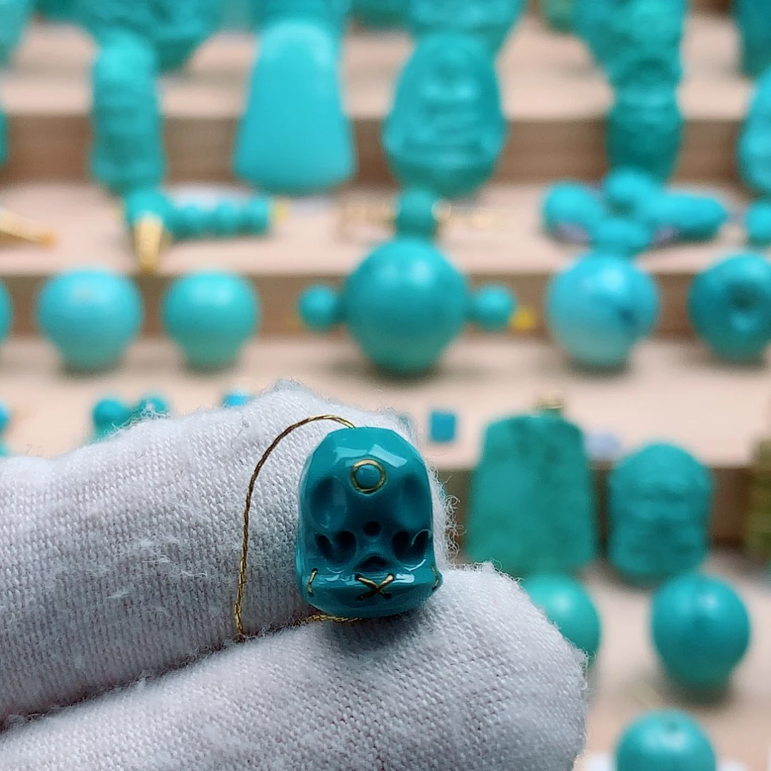 绿松石未镶嵌阿呆