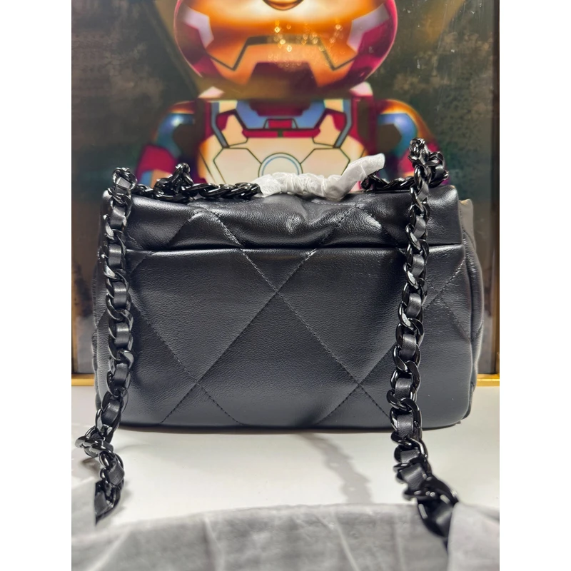 【A132】So black 19bag黑武士25CM奢品女包NTB2811
