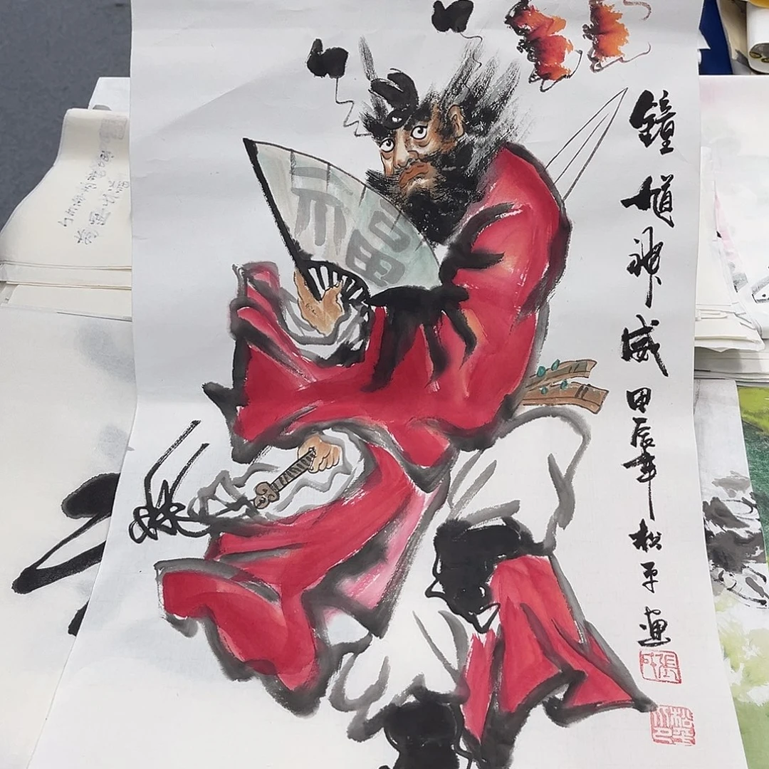 国画纯手绘作品欣赏