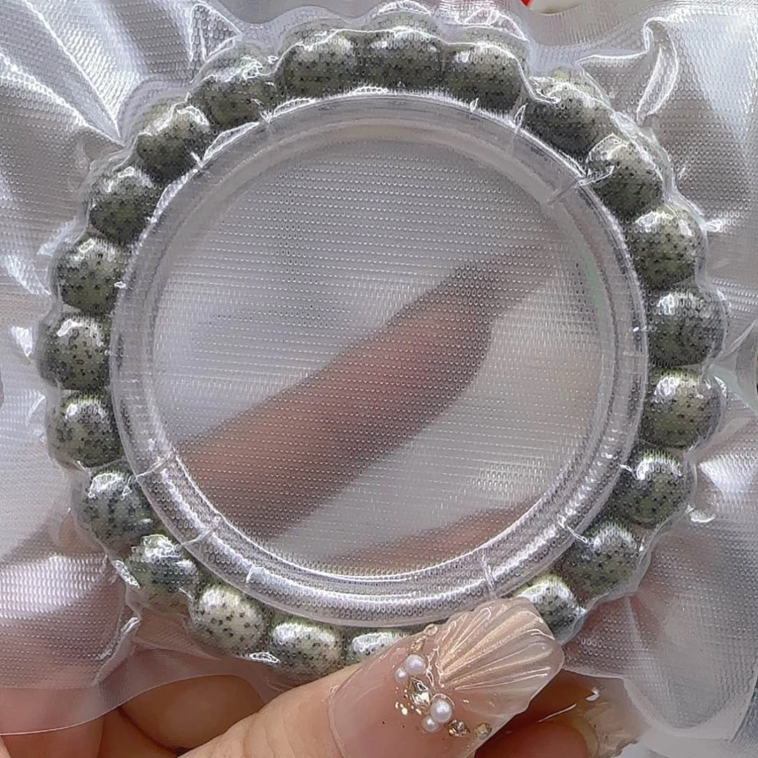 星月菩提手串52哈哈石玉星月菩提1.0桶单圈