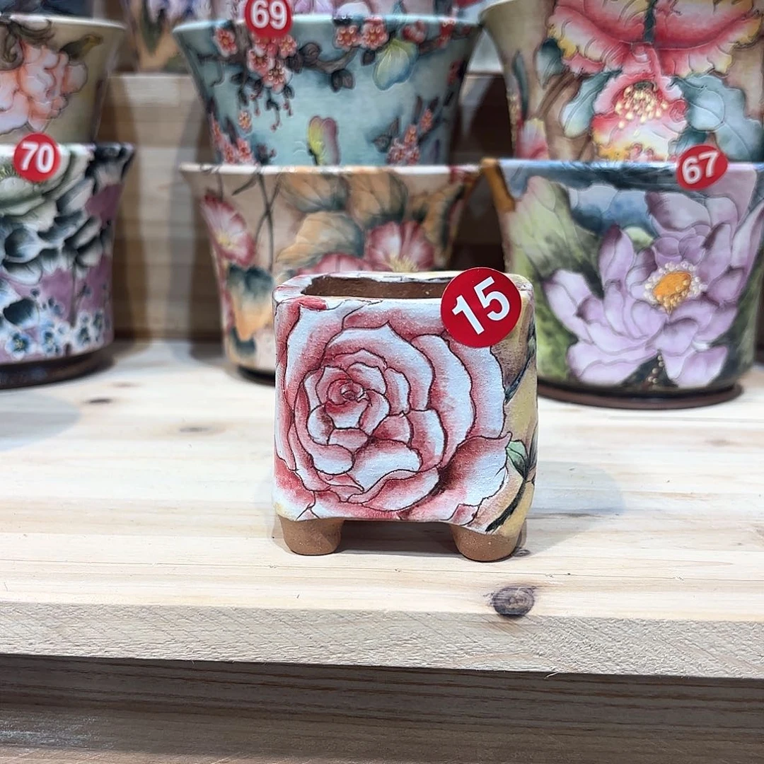 紫砂花盆手工花盆默认微瑕5/7