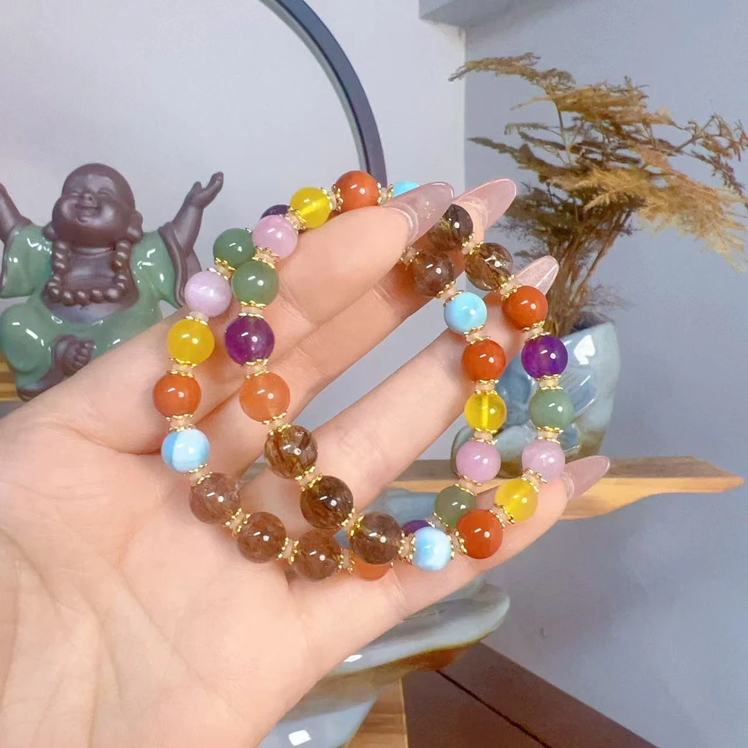 2409251499 HTC s925水晶多宝手串 423-47 （多样性发其一）