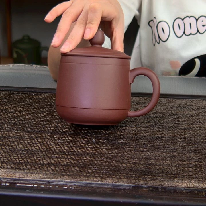 茶杯紫砂高货放漏