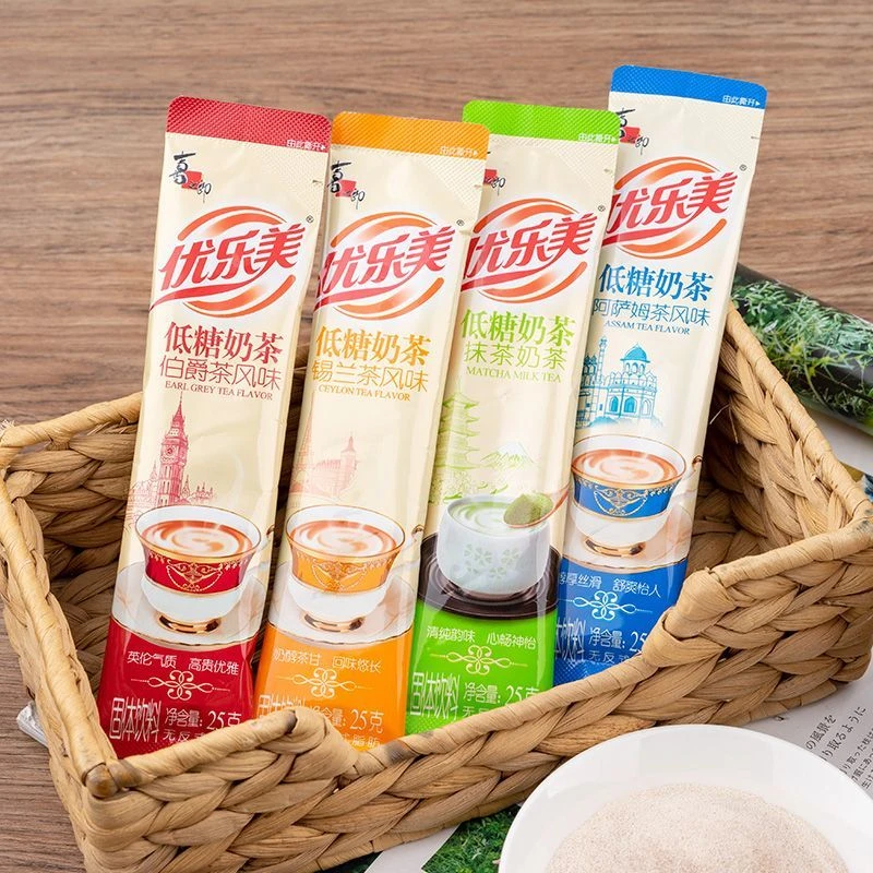 优乐美低糖奶茶伯爵茶锡兰茶抹茶阿萨姆多口味下午茶饮品