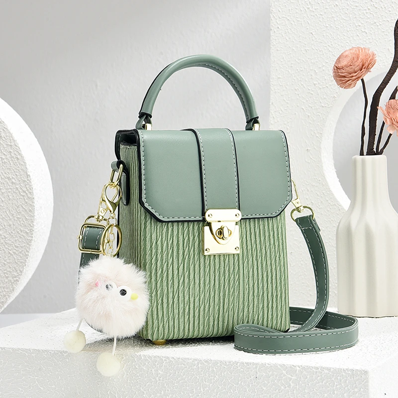 冬季小清新洋气手机包2025新款时尚网红爆款轻便女士单肩斜挎小包