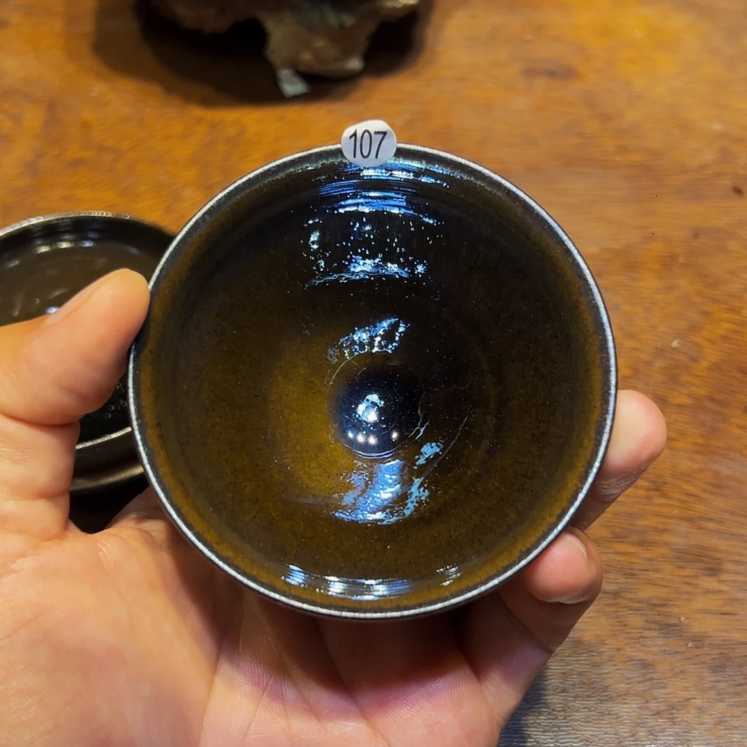 茶盏107谢林灿老师行知建盏茶器