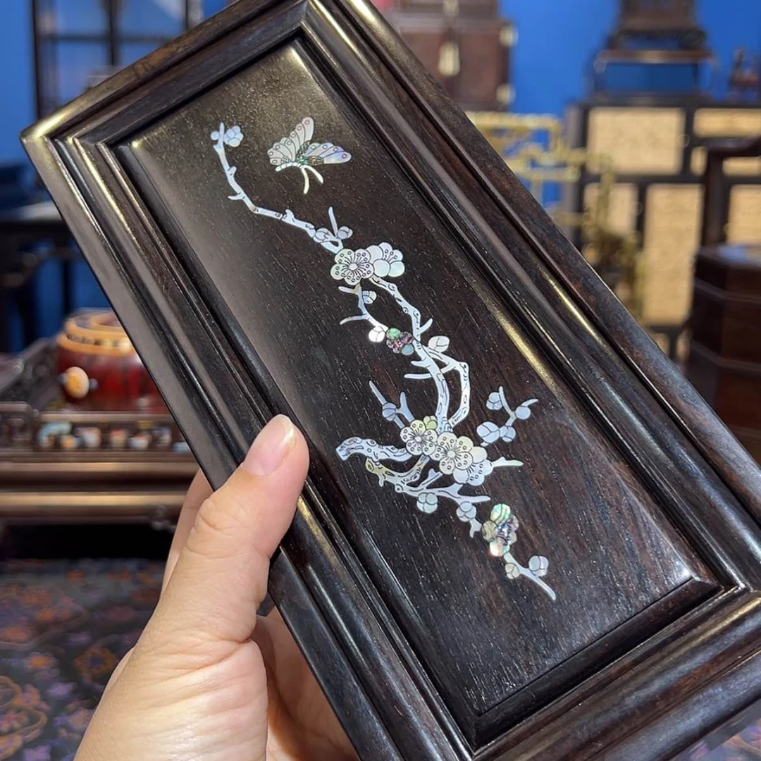 【闪购商品】黑酸枝木类成套家具紫光檀盒子