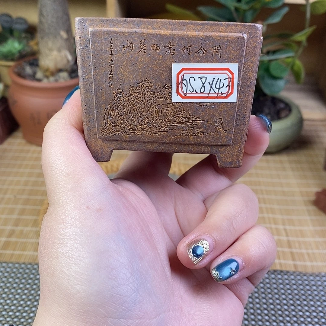 宜兴紫砂精品花盆