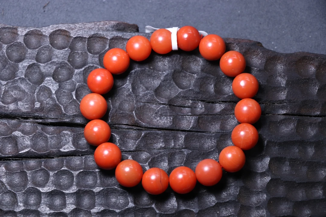 原矿无优化天然南红东山大水沟单圈10mm左右