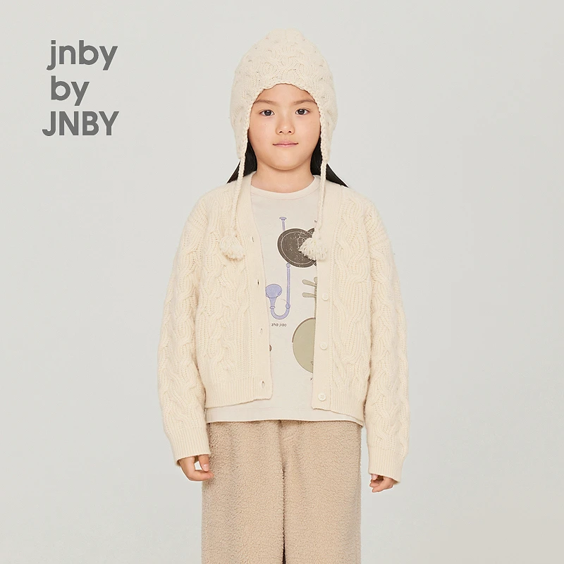 jnbybyJNBY江南布衣童装冬毛衫开襟长袖女童1NA310720