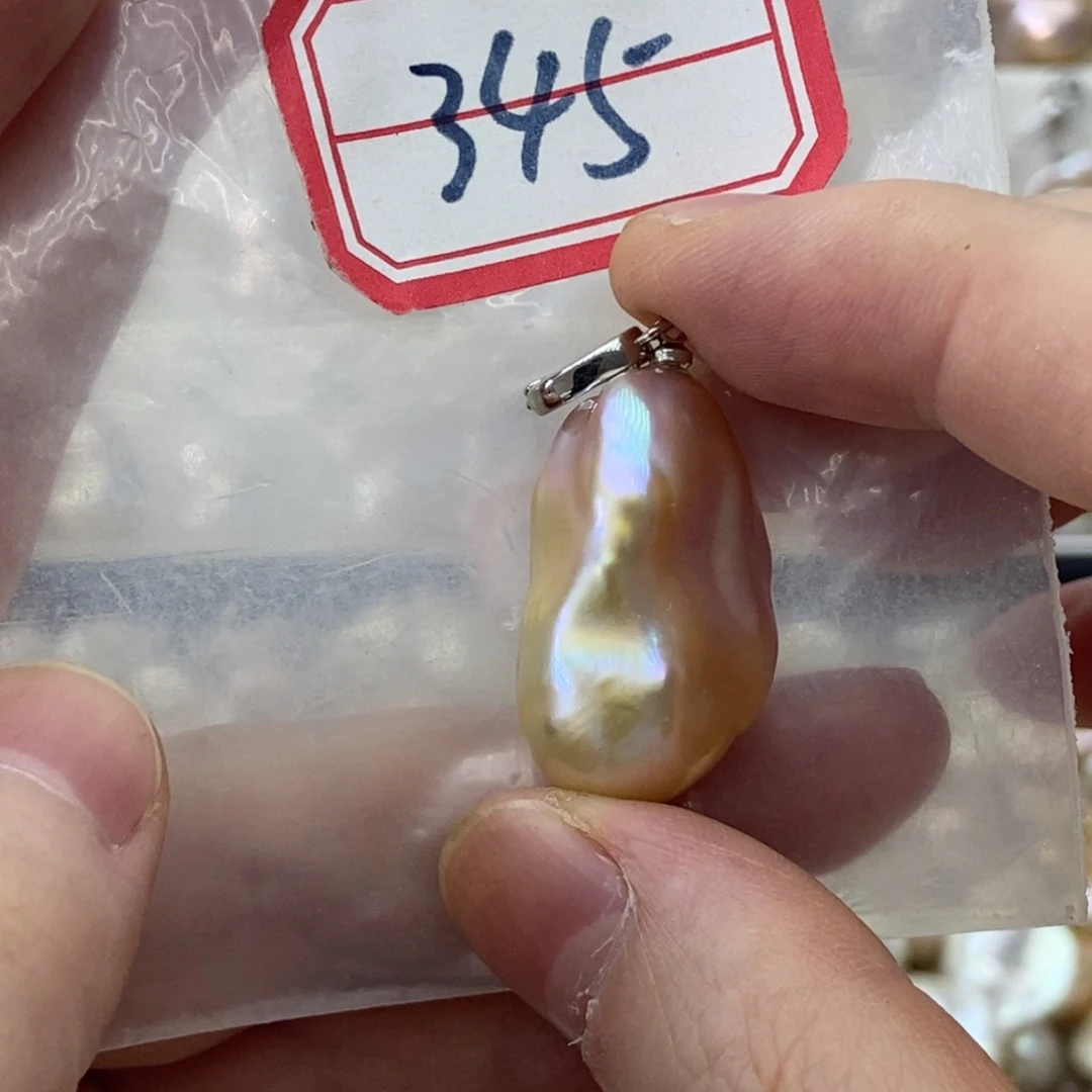 颈饰淡水珍珠银S925镶嵌