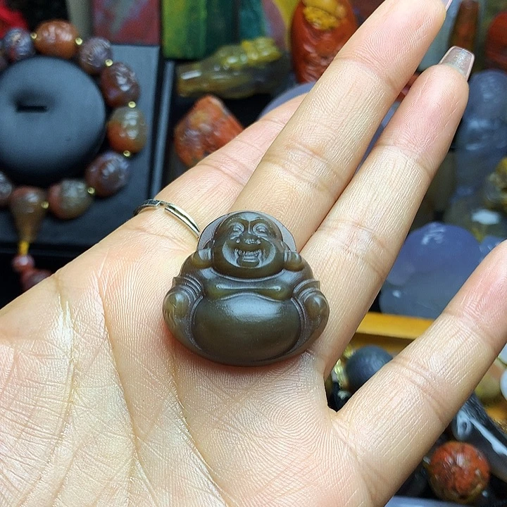 硅化玉未镶嵌吊坠(不含链)