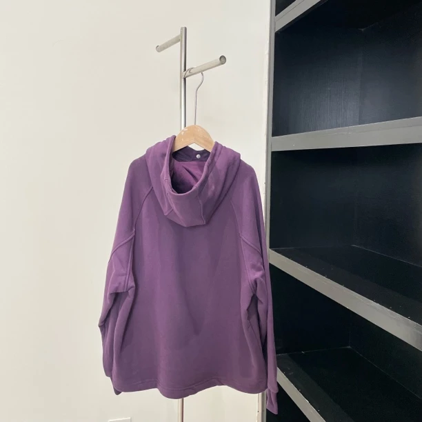 秋冬男童女童连帽卫衣紫色 2571宸系