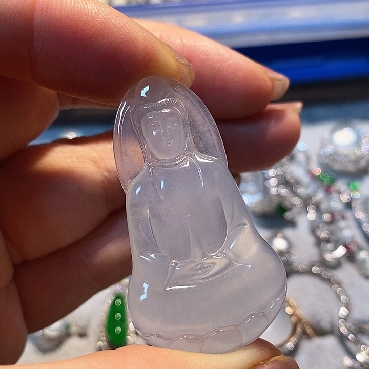 翡翠颈饰未镶嵌吊坠