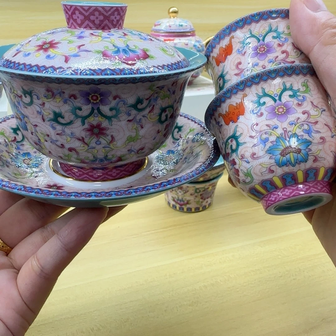 盖碗➕主人杯2只景德镇福利