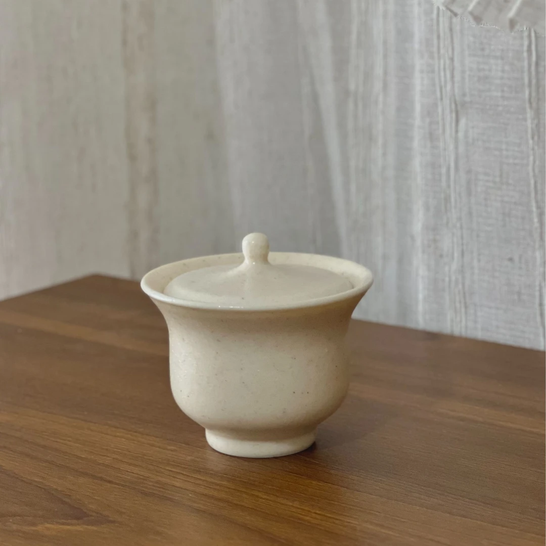 兮陶 园熙荷尖盖碗 容量85-90ml 113