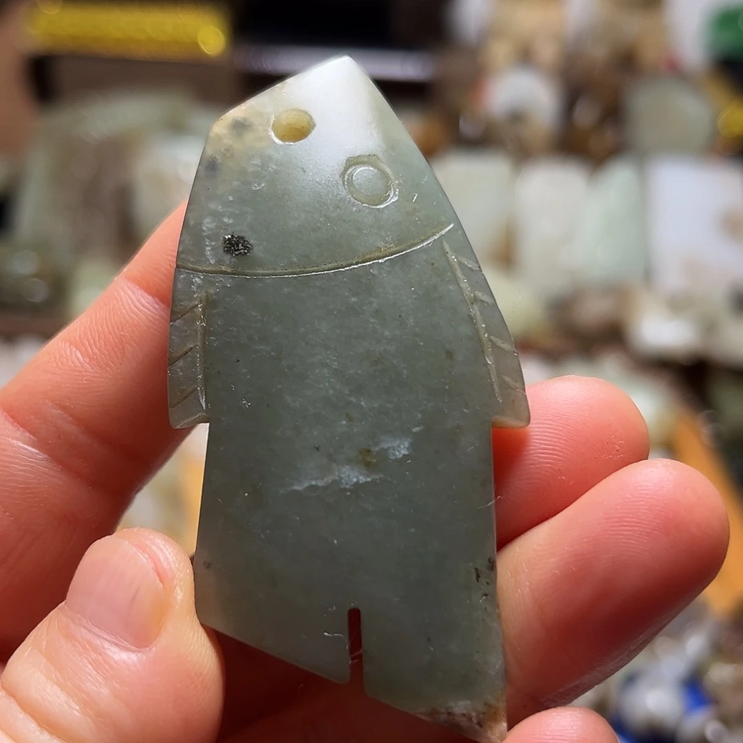 和田玉（糖玉）未镶嵌挂件