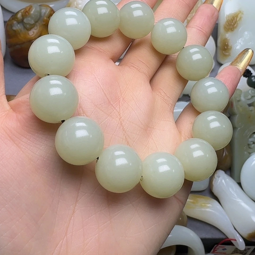 和田玉手链未镶嵌