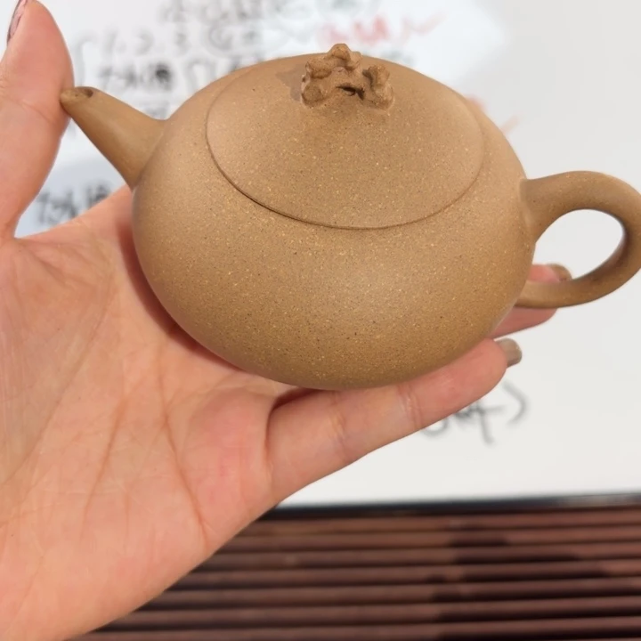 紫砂茶壶宜兴原矿墨绿泥170