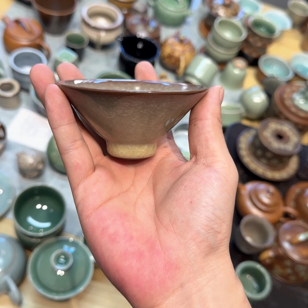小金茶器青瓷茶具