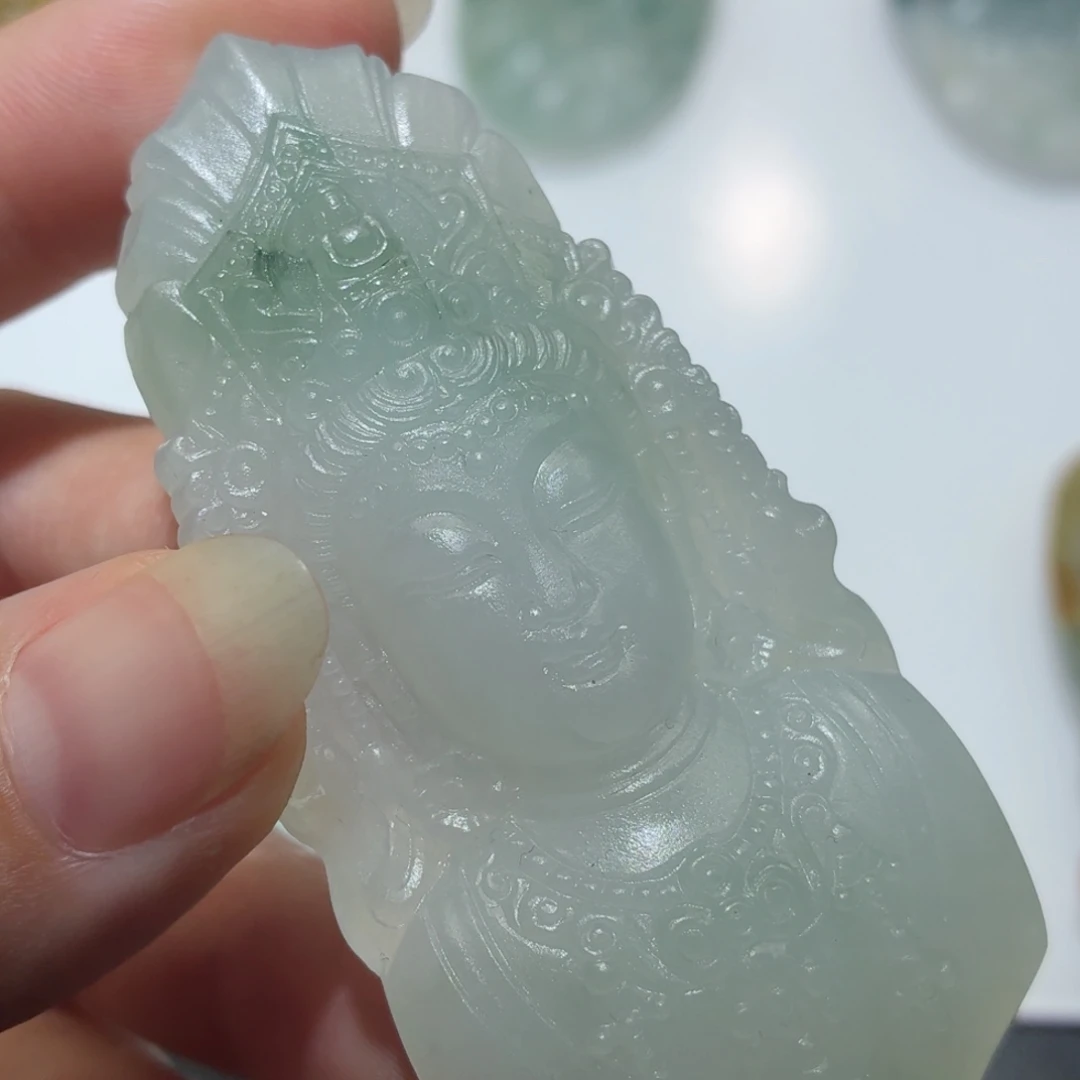 定制翡翠未镶嵌毛货