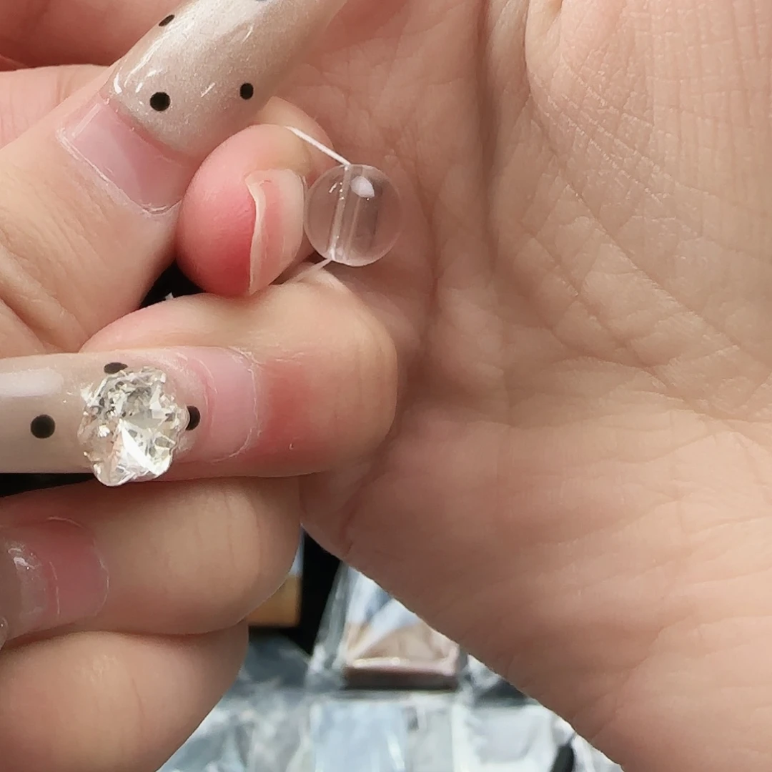 未镶嵌手链玛瑙/玉髓阿*涵白水0.8